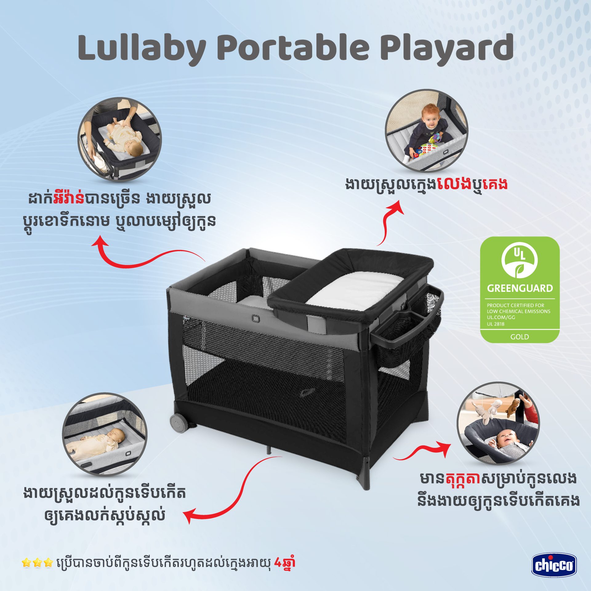 Lullaby Portable Playard-02